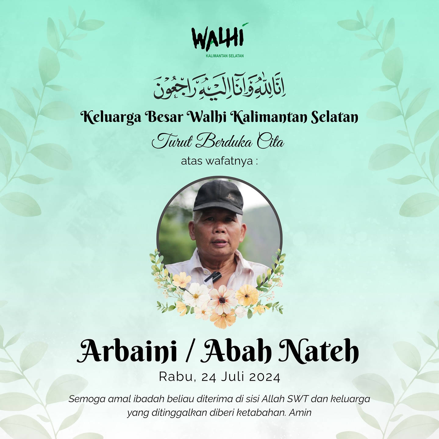 Aktivis Meratus Meninggal karena Tikaman Pisau