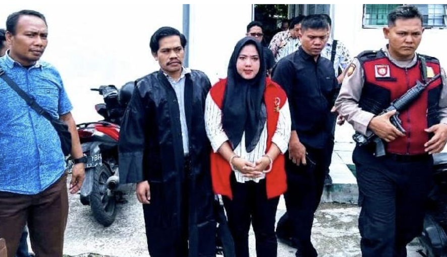 Gustina Salim Rambe Dibui karena Protes kepada PT Pulo Padang Sawit Permai.