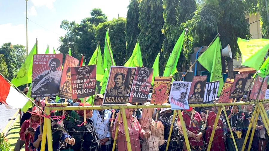 Petani Pakel Banyuwangi kembali di Tangkap